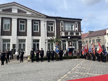 Wóz OSP Wieluń już oficjalnie nosi imię Mietek, został poświęcony i przekazany jednostce